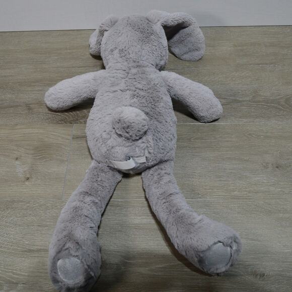 Pottery Barn Kids Large Plush Gray Bunny Rabbit - Picture 3 of 8